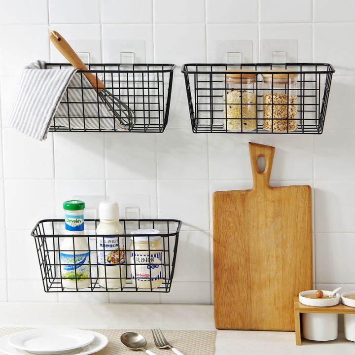 wall-shelves-bathroom-kitchen-hanging-basket-household-shower-storage-rack-toilet-corner-organizer-shampoo-holder-no-drill