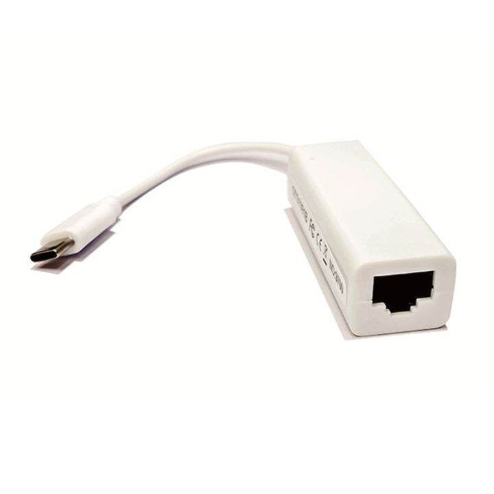 TYPE C to RJ45 LAN Cable Adapter Lan for Windows