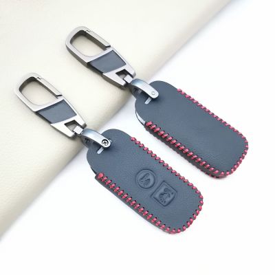 ⊙ 100 Leather Key Case Cover For Honda X ADV SH 300 150 125 Strength 300 125 Pcx150 2018 Motorcycle Scooter Auto Accessories