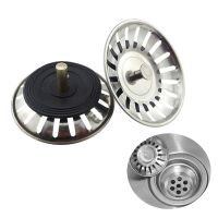 Stainless Steel Kitchen Sink Drain Sink Floor Filter Mesh Durable Rubber Sealed Wash Basin Bathroom Hair Filter Ring