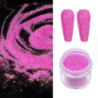 Shiny White Glitter Sugar Nail Powder Pigment Dust Snow Sugar Flock Powder Sequins Nail Art Decorations Manicure Accessories