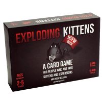 Black explosive kitten family gatherings, board games, fun adult and childrens toy card games, suitable as holiday gifts