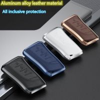 Alloy Leather Car Key Case Shell Cover For Lexus NX ES UX US RC LX GX IS RX 200 250h 350h LS 450h 260h 300h UX200 Accessories