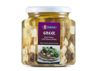 Promotion?  Greek Style Cheese With Olives &amp; Herbs Emborg  300g