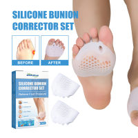 South Moon ซิลิโคน Bunion Correct ที่คั่นนิ้วเท้า Hallux Valgus ที่รองปุ่มหัวแม่เท้าค้อนที่ยืดหัวแม่มือเท้า Relief Orthopedic เครื่องมือแต่งเล็บเท้าเท้าที่คั่นเพื่อการดูแล Bunion Hallux Valgus อุปกรณ์แก้ไขนิ้วโป้งผิดรูปนิ้วมือแก้ไขผ้ายืดผม Foot Care เครื่