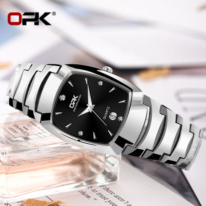 opk-นาฬิกาสี่เหลี่ยมสำหรับผู้หญิง-นาฬิกาข้อมือแบรนด์หรูกันน้ำของแท้2022