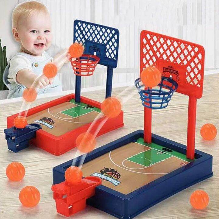 Mini Basketball Hoop Finger Basketball Shooting Stand Toy Educational for Children Family Game