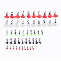 【CW】 10PCS/Bag Fishing Swivels Pulley Clip Slider Beads Fast Rigs