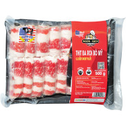 Thịt ba rọi bò Mỹ 500g XXMY