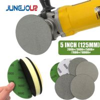 5 Inch 125mm Sandpaper Tools Waterproof Sanding Discs Woodworking Tools 2000 -10000 Grit For Polishing Grinding Wall Polishing