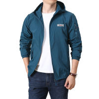 New Men`s windbreaker summer Sun protection jacket outwear sports Cycling Thin hooded coats men jaqueta masculina nd clothing