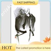 Morihei Ueshiba Sensei ไอคิโดญี่ปุ่นโทโลหะโลโก้บุคคลดีบุกโลโก้โปสเตอร์ 20 * 30 ซม