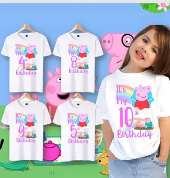 Buy Peppa Pig Shirt For Kids Girls Online | Lazada.Com.Ph