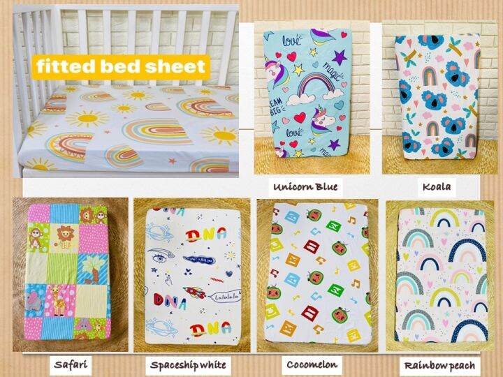 Crib size shop bed sheet