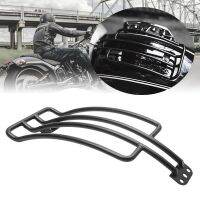 Motorcycle Matte Black Rear Solo Seat Luggage Rack Support Shelf For BMW R18 2020 2021 2022 Food Storage  Dispensers