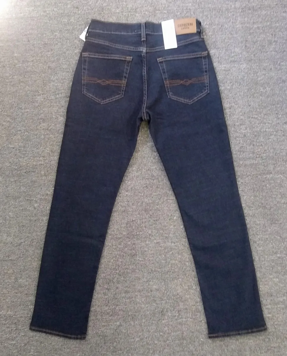 HCM]QUẦN JEAN NAM HÀNG HIỆU LEVIS DENIZEN - 218 STRAIGHT FIT JEANS - DARK  WASH 257 - MINH GA USA 