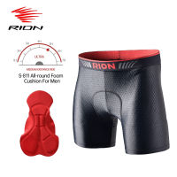 RION 2021 New Mens Underpants Cycling Underwear Man Bike MTB Gym Shorts with Padding Pads Bicycle Tights Thermal Riding Panties