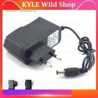 KYLE Wild Shop AC to 100-240V DC 12V 0.5A 500mA Camera Power Adapter Supply Charger Charging adapter for LED Strip Light 5.5mmx2.1mm E14