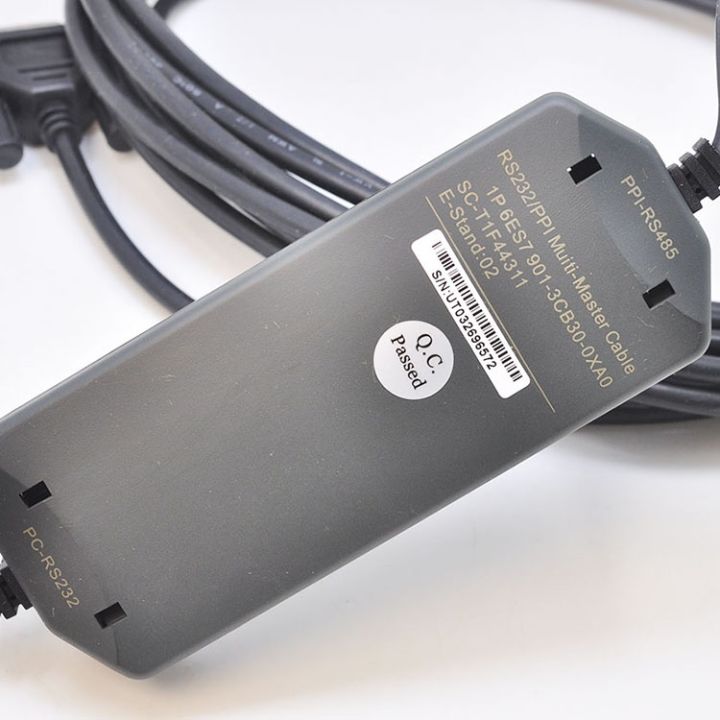 สายเคเบิลข้อมูล-6es7901-3cb30-0xa0-pc-ppi-อะแดปเตอร์โปรแกรมมิ่ง-สําหรับ-siemens-s7-200-plc