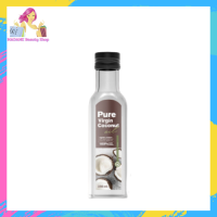 1 ขวด // Pure virgin coconut oil เพียวเวอร์จิ้น น้ำมันมะพร้าวบริสุทธิ์ ตัวดังใน TikTok น้ำมันมะพร้าวสกัดเย็น ขนาด 250 ml.