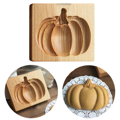 Biscuit Cutter CakeTool Tools Pumpkin Shapes Mold DIY Biscuit Pumpkin Mold Cookie Molds Mold Wooden Cookie Molds