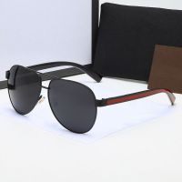 [The newest] Fashionable mens large-frame anti-glare toad sunglasses travel street photography drivers business sunglasses