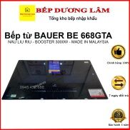 Bếp từ đôi Bauer BE 668GTA Tặng hút mùi Booster 3000W Sử dụng Linh kiện