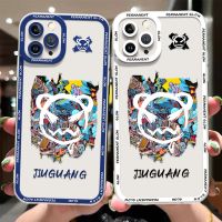 Transparent Case Compatible for IPhone 14 13 12 11 Pro Max 14 Plus 6 6S 7 8 Plus X XR XS Max Clear Cartoon Casing TPU Silicone Soft Phone Shockproof Cover