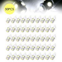 50ชิ้น T10 Led สีขาว5 Smd ลิ่ม W5w 2825 158 192หลอด194 168