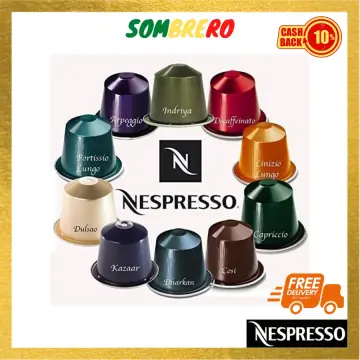 Lavazza Espresso Deciso Nespresso Compatible Coffee -1 Box (10 Capsules) :  : Grocery & Gourmet Foods