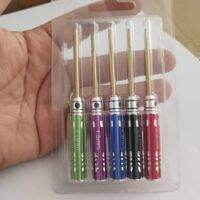 【CW】 5 Pcs Screwdriver Set Driver 0.9mm 1.27mm 1.3mm 1.5mm 2.0mm Hexagon Wrench for Car