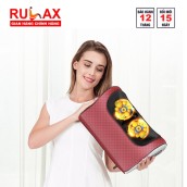 Gối massage hồng ngoại 16 bi cao cấp Rulax Model RL-03 có hướng dẫn tiếng Việt