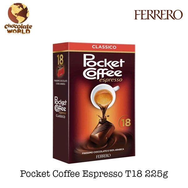 Ferrero Pocket Coffee Espresso T18 225g Lazada