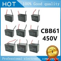 【cw】 CBB61 450V 0.8uF 1uf 2.7UF 3.5Uf 4UF 6UF 7UF 10UF 12UF 14UF 16UF 20UF Terminal Ceiling Motor Rectangle Capacitor ！