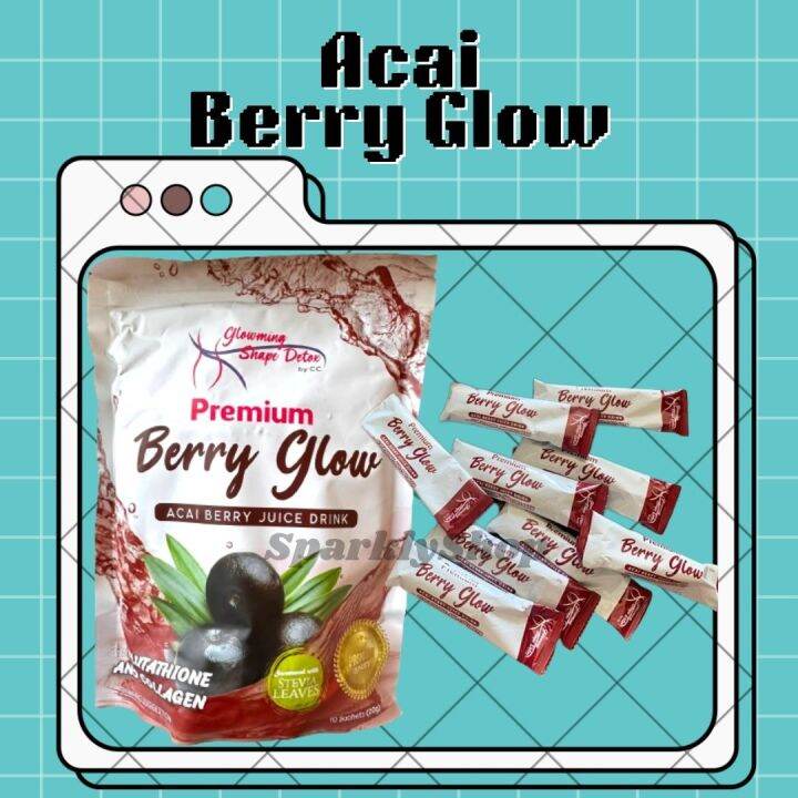 Premium Berry Glow (Acai Berry Juice Drink) by Cris Cosmetics Lazada PH