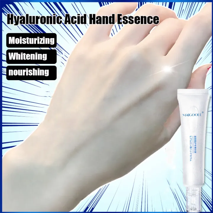 Hyaluronic Acid Hand Essence Brighten Skin Tone Light Hand Lines Long