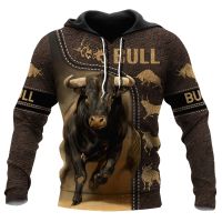 PLstar Cosmos 3DPrint Newest Riding Bull Animal Art Unique Unisex Men/Women Hrajuku Streetwear Casual Hoodies/Zip/Sweatshirt -1