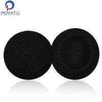 POYATU Foam Pad Ear Pads สำหรับ Ja Biz 620ชุดหูฟัง USB Earpads เปลี่ยนทนทาน50มม. แผ่นรองหูฟังสีดำ Ear Cushions Pads