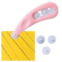 【CW】 Fondant Cake Decorating Modelling Tools 4 Patterns Flower Decoration Pen Pastry Carving Cutter Baking Craft Cake Mold