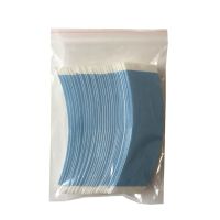 36 pieces 7.6 cm* 2.2 cm blue double side tape lace front wig tape arc double sided Tape for toupee wig adhesive