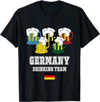 Germany Drinking Team Sports Games Deutschland Flag T-Shirt