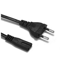 Power Cord Figure 8 EU Plug IEC320 C7 AC Extension Cord Cable For Dell Laptop Charger Canon Printer Radio Speaker XBOX One S PS4