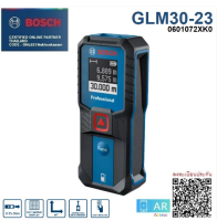 BOSCH รุ่น GLM30-23 เลเซอร์วัดระยะ30ม. สีเลเซอร์ แดง พกพาง่าย รับประกัน