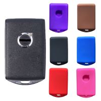 hot【DT】 Silicone Cover Fob Xc60 60 Xc40 Xc90 S90 V90 2020 2Button Keychain Car Accessories Keyless