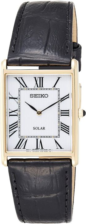Đồng hồ Seiko cổ sẵn sàng (SEIKO SUP880P1 Watch) Seiko Year-Round Stainless  Steel Solar Powered