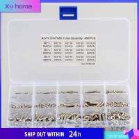 XU HOME สกรูหัวเครื่องจักร M3 M2ชิ้น M4ฟิลลิปแพน12ขนาดทั่วไป8Mm/12Mm/16Mm/20Mm สลักเกลียวและชุดแบ่งประเภทถั่วพร้อมกล่องเก็บของ304ชุดน็อตและแหวนเกลียวสแตนเลส