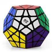 Rubik Megaminx biến thể 12 Mặt Viền Đen Cao Cấp Xoay Mượt , Lõi Cứng Cáp