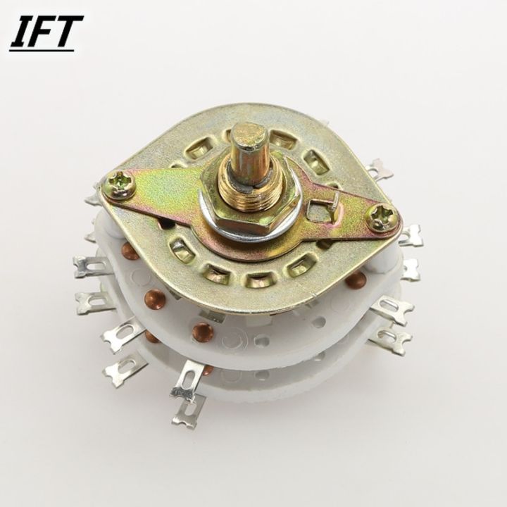 4p3t-4-pole-3-position-2-deck-band-channel-rotary-switch-selector
