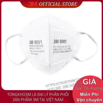 Khẩu trang 3m 9001v làm sao để sử dụng hiệu quả?