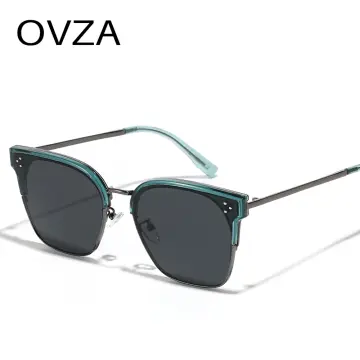 Oversized Sunglasses Women Big Frame Square Flat Top Rivet